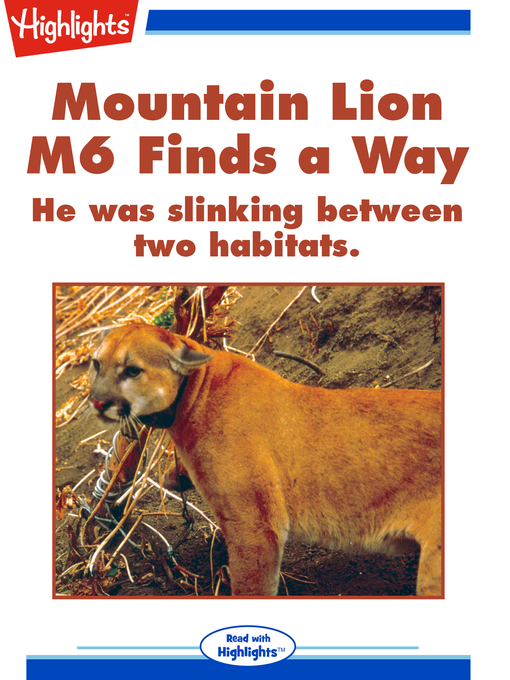 Title details for Mountain Lion M6 Finds a Way by Nina Kidd - Available